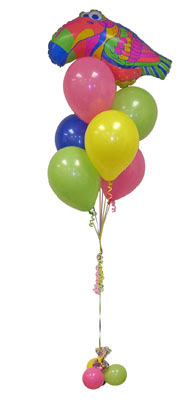  Ankara �i�ek yolla  Sevdiklerinize 17 adet u�an balon demeti yollayin.