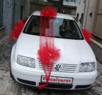  Ankara ucuz �i�ek g�nder  �i�eksiz gelin arabas� s�slemesi