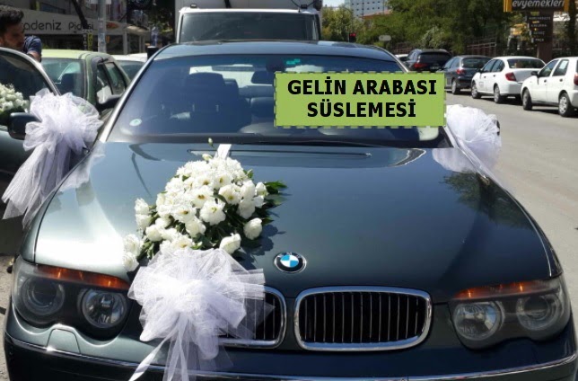 Gelin Arabas� s�slemesi D���n arabas�  Ankara �i�ek yolla 