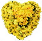 kalp biçiminde sevgisel   Ankara çiçekçi telefonları 