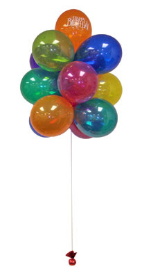  Ankara çiçek gönderme  Sevdiklerinize 17 adet uçan balon demeti yollayin.